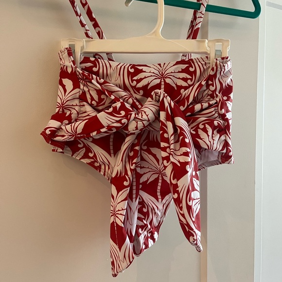 Vintage Fashion Print Beach Bikini Set- size small - Picture 4 of 7
